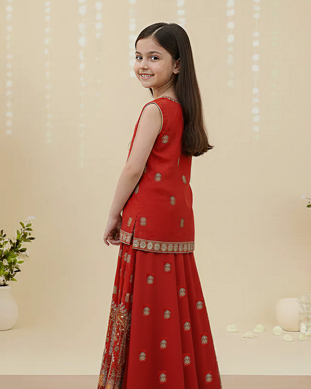 SILK HANDWORK ZARI & RESHAM LENGHA CHOLI – 3PC - LS-02